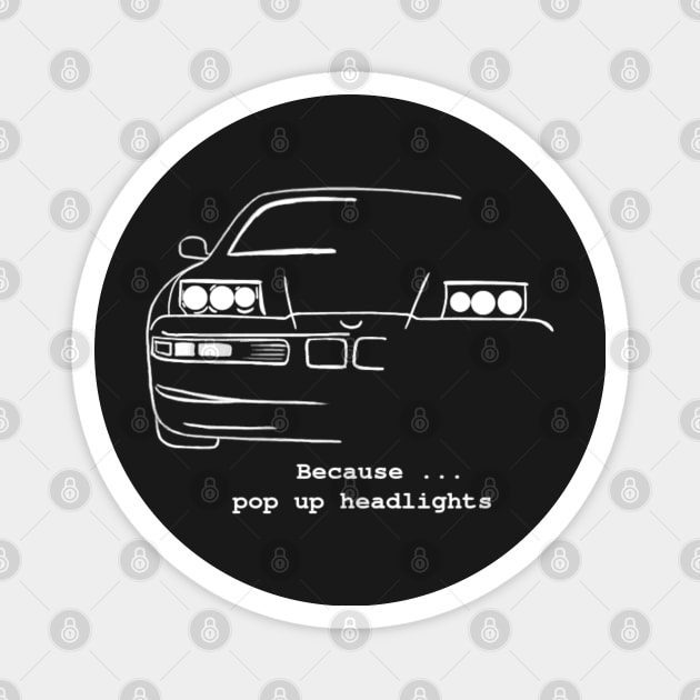 Pop Up headlights 8 Series Magnet by Aurealis